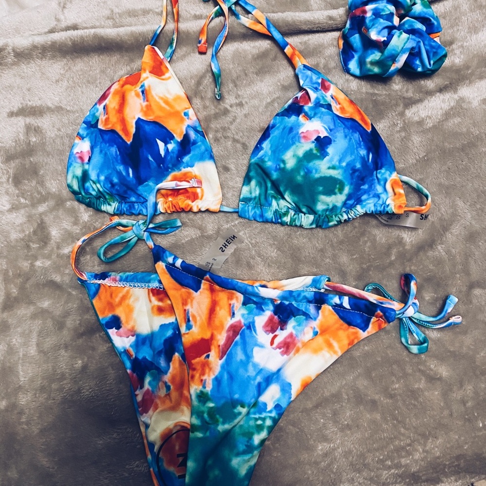 Tie Dye Bathing Suit
